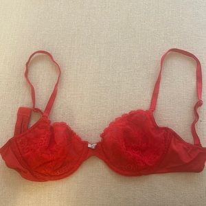 Victoria’s Secret Red Lace Bra